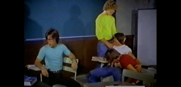  Classroom Orgy from KEPT AFTER SCHOOL (1982)
